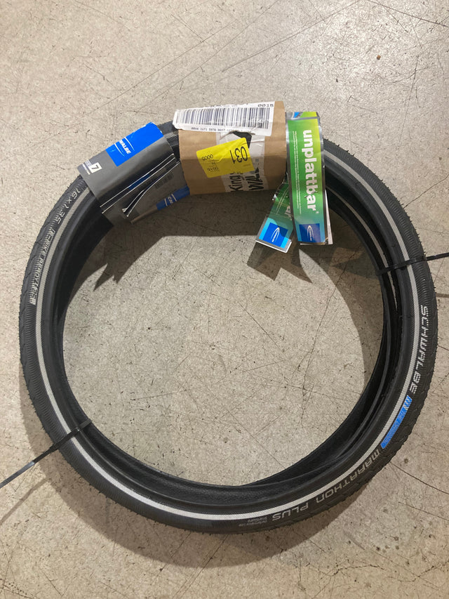 Schwalbe Marathon Plus Tyres (Pair) - 16 x 1.35