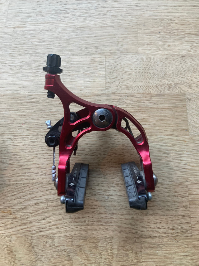 PLANET X Ultra Light Red Alloy Rim Brakeset