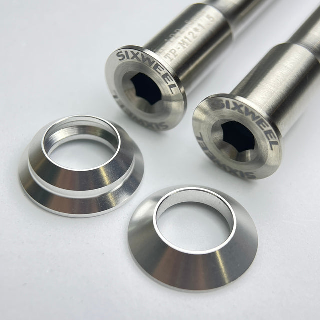 Sixweel Titanium Thru Axles for Colnago Y1Rs, V5Rs and V4Rs