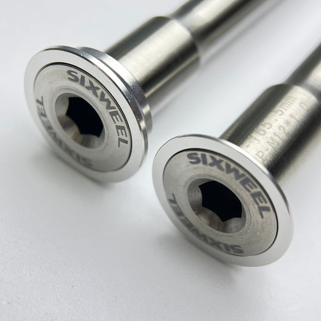 Sixweel Titanium Thru Axles for Colnago Y1Rs, V5Rs and V4Rs