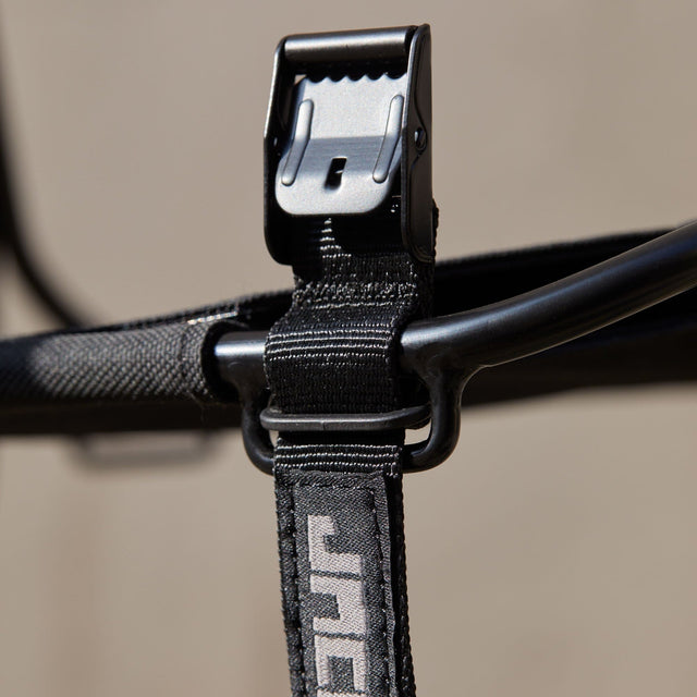 Wholegrain Cycles JACKstraps Stiff (Pair) - Black