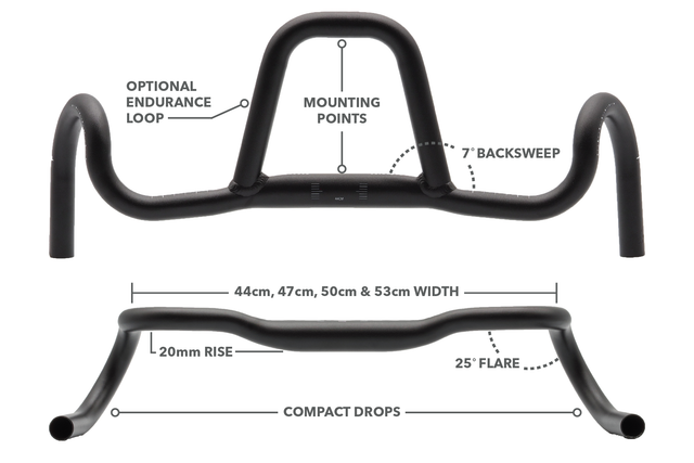Redshift Kitchen Sink Gravel Handlebar