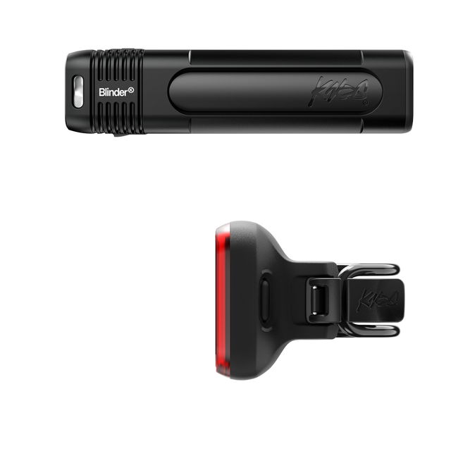 Knog Blinder Pro 1000 and Blinder Square Light Set