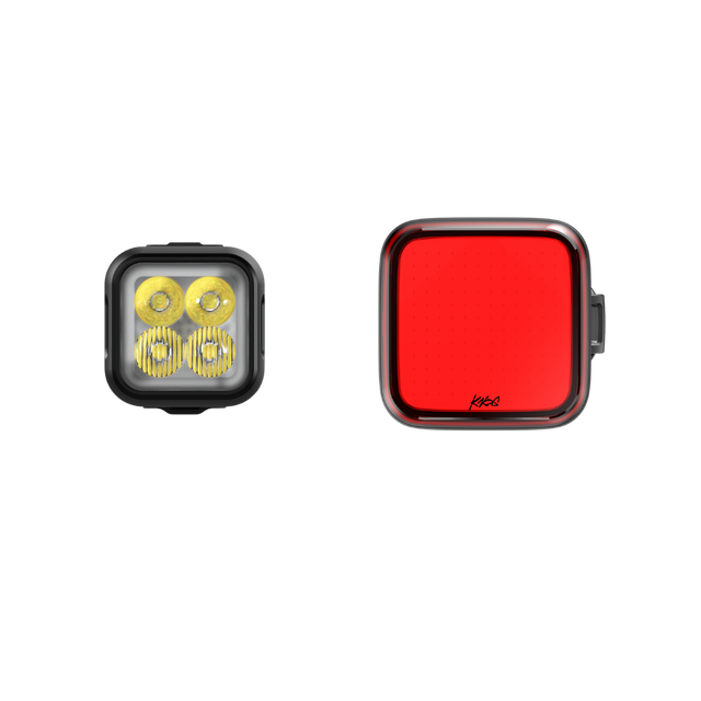 Knog Blinder Pro 1000 and Blinder Square Light Set