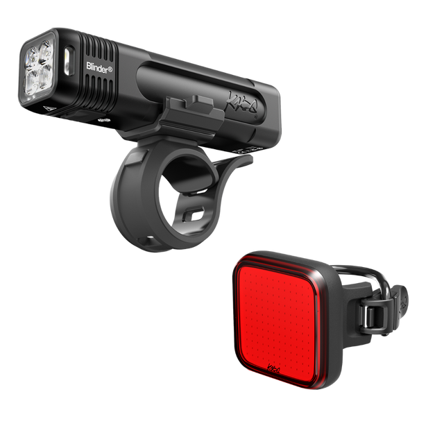 Knog Blinder Pro 700 and Blinder Square Light Set