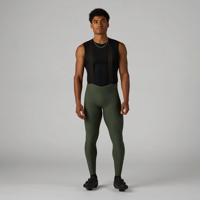 Velocio Men's LUXE Bib Tight in Deep Forest