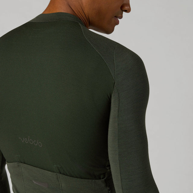 Velocio Men's LUXE Merino Long Sleeve - additional product view