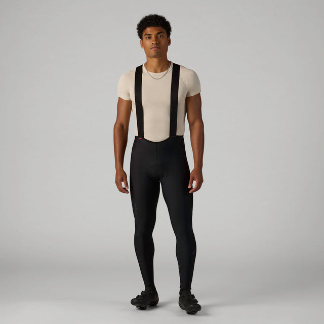 Velocio Men's LUXE Thermal Bib Tight in Black