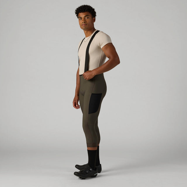 Velocio Men's LUXE Thermal 3/4 Bib Tight - additional product view