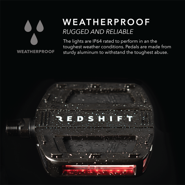 Redshift Arclight PRO Clipless Pedals with Lights