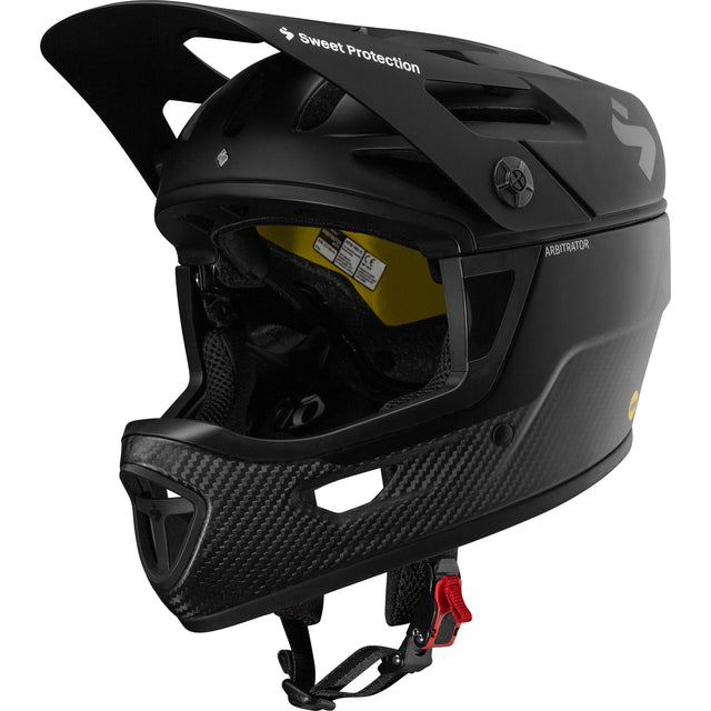 Sweet Protection Arbitrator Mips Helmet Matte Black/Natural Carbon
