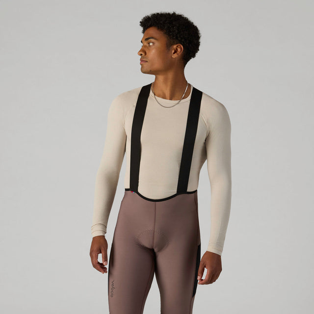 Velocio Men's Merino Mesh Long Sleeve Base Layer