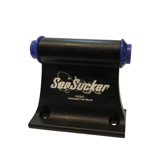 SeaSucker HUSKE 15mm plugs fitted to fork mount