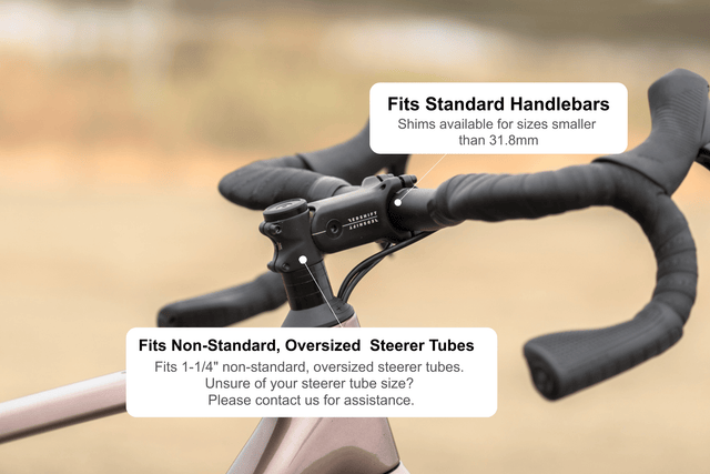 Redshift ShockStop Suspension Stem 1-1/4" Oversized Steerer