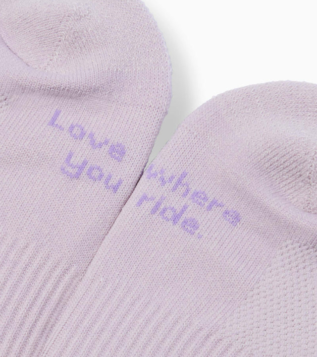 QUOC Signature Merino Sock Lilac Haze