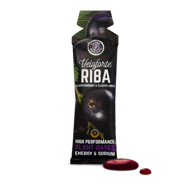 Veloforte Riba Natural Energy Gel - Blackcurrant & Elderflower