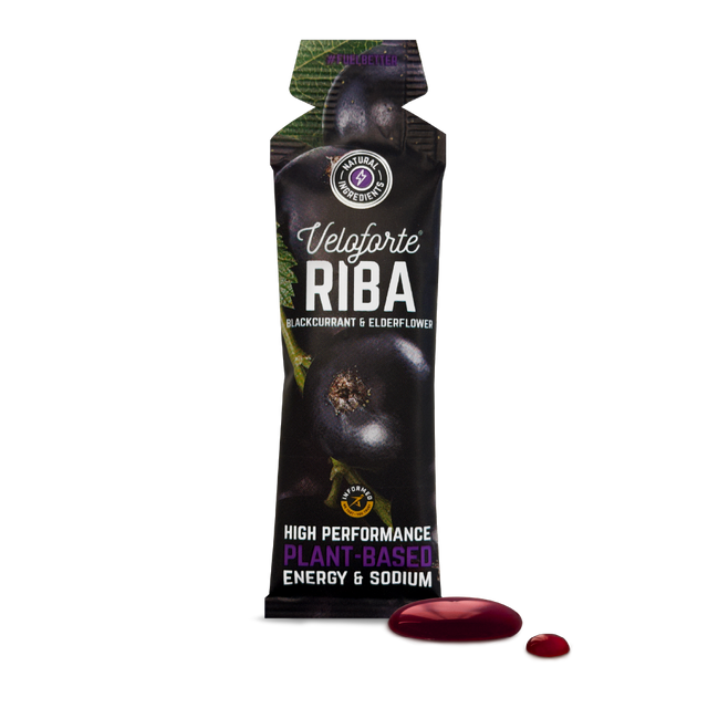 Veloforte Riba Natural Energy Gel - Blackcurrant & Elderflower