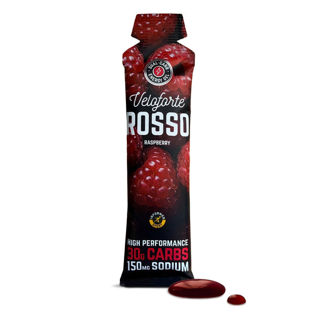 Veloforte Rosso Natural Energy Gel - Raspberry