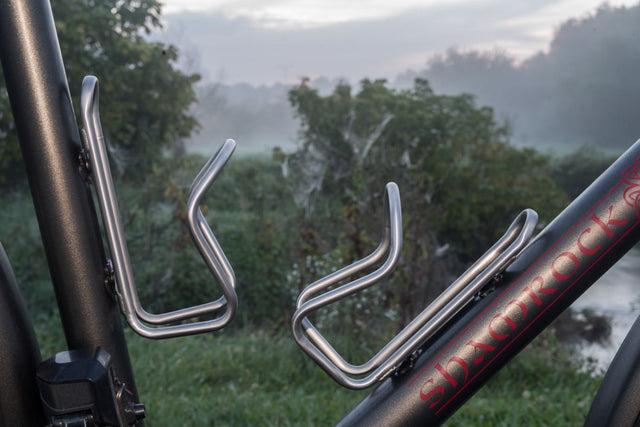 Silca Sicuro titanium cage on a bike