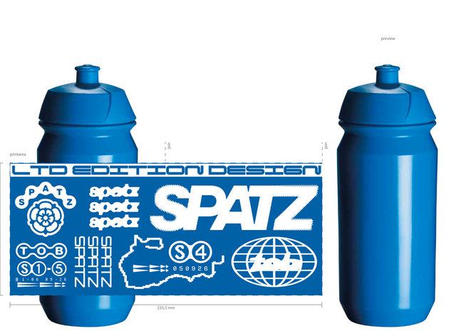 Spatz Limited Editions Tour of Britain Bottle 500ml