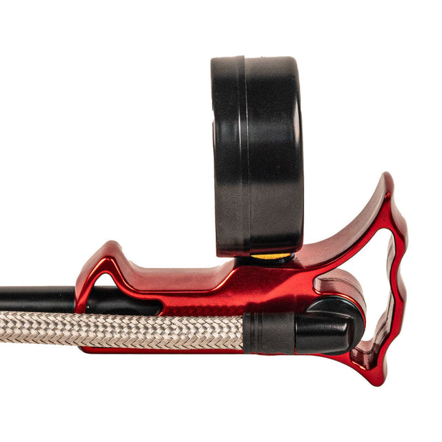 Silca Ultimate Shock Pump gauge rotated