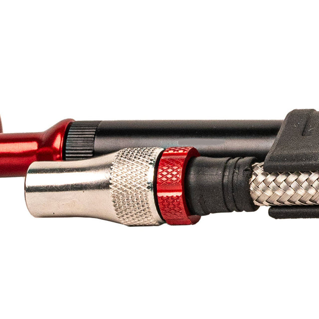 Silca Ultimate Shock Pump zero-loss Schrader chuck