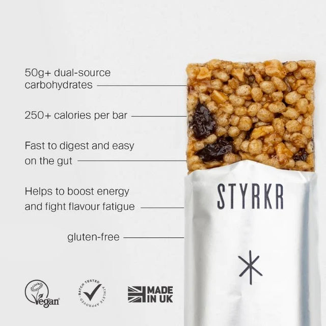 STYRKR Apple, Cinnamon & Caramel Energy Bar