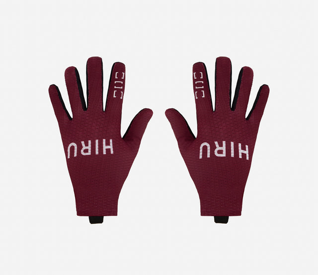 Orbea MTB Summer Long Gloves - Garnet