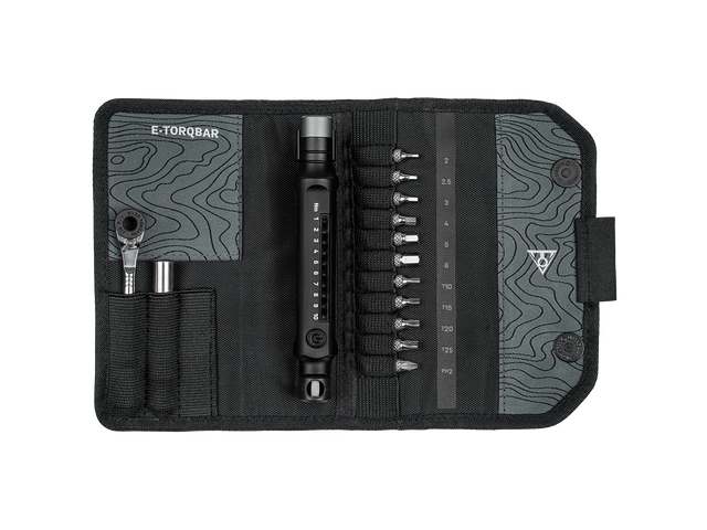 Topeak E-TorqBar 1-10Nm Digital Torque Wrench Kit