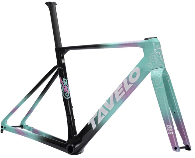 Tavelo AROW RACE Carbon Aero Road Frameset - Alpha (Coral)