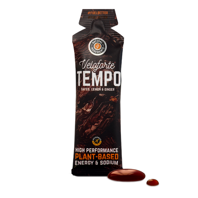 Veloforte Tempo Natural Energy Gel - Date, Lemon & Ginger
