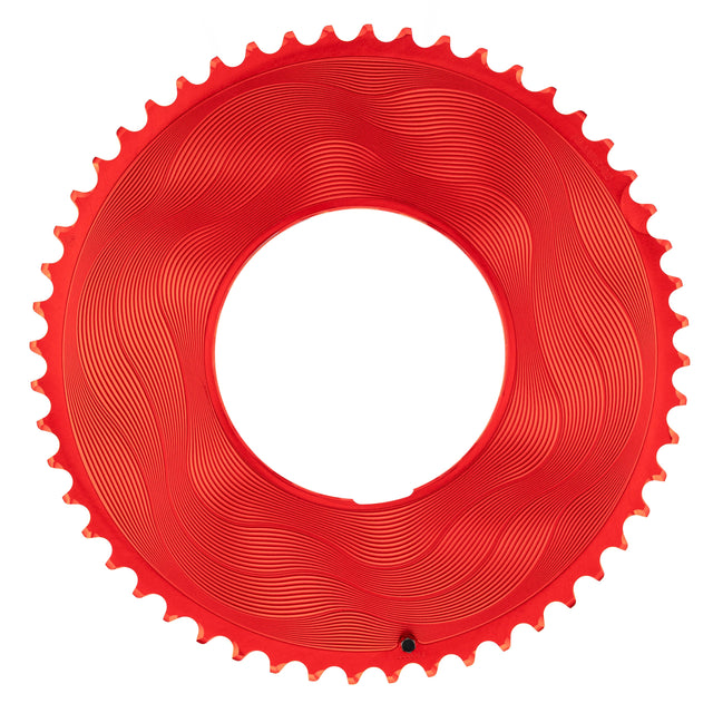 ALUGEAR 2X AERO Thread Mount Chainring Set for Shimano 12sp