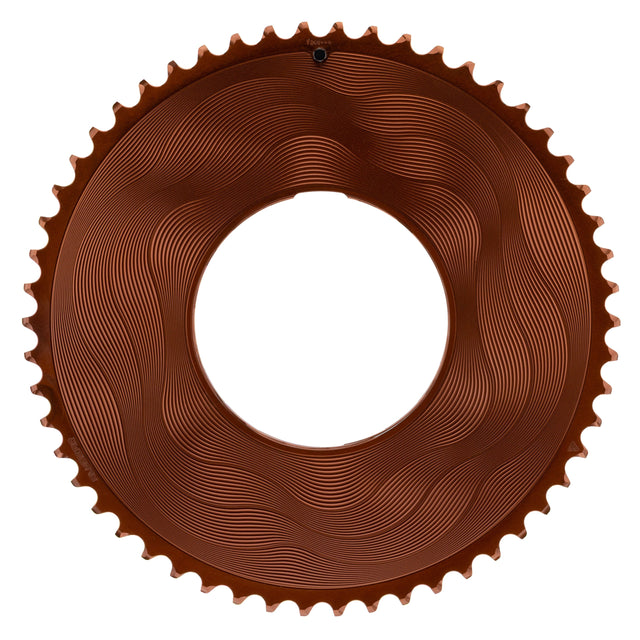 ALUGEAR 2X AERO Thread Mount Chainring Set for Shimano 12sp