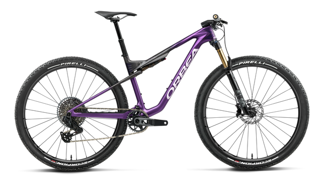 Oiz M-TEAM AXS – Royal Plum - Diamond Black Carbon View (Matt)