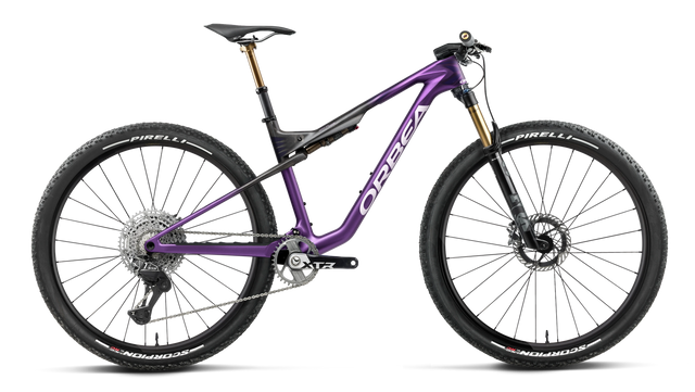 Oiz M-TEAM FACTORY – Royal Plum - Diamond Black Carbon View (Matt)