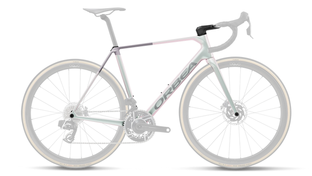 Orca OMR Frameset – Iris White (Gloss) - Lilac (Matt)