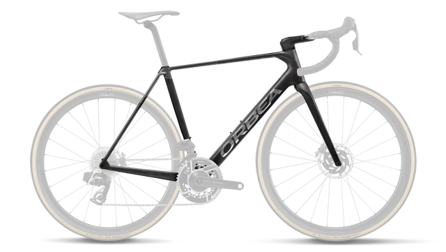 Orca OMR Frameset – Diamond Carbon View (Matt) - Titan Grey (Gloss)