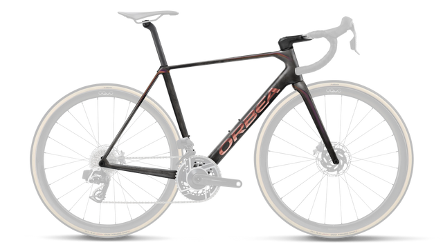 Orca OMX Frameset – Diamond Carbon View - Sunset Carbon View (Matt)
