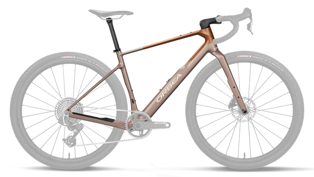 Terra OMR Frameset – Nickel - Met Cinnamon (Matt)