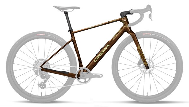 Terra OMR Frameset – Caramel Carbon View (Gloss)