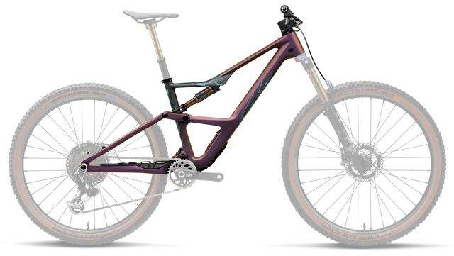 Occam OMR SL+IL R+K Frameset – Sunset Carbon View - Black (Matt)