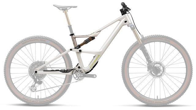 Occam OMR SL+IL R+K Frameset – Ivory White - Nickel (Gloss)