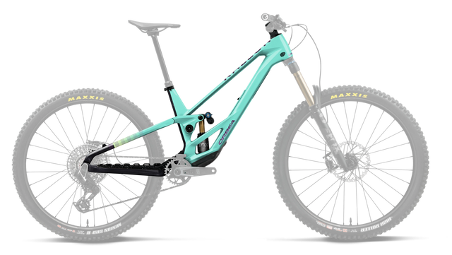 Rallon 442 ENDURO – Aloha Green - Fantasy Purple Carbon View (Gloss)