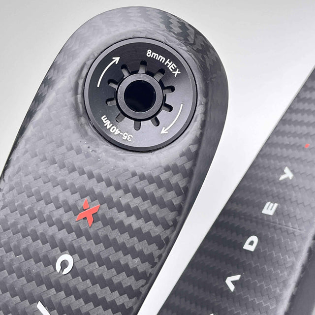 Xcadey Ventus Carbon Crank Arms with XPOWER Power Meter