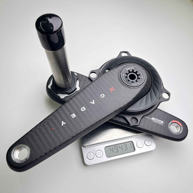 Xcadey Ventus Carbon Crank Arms with XPOWER Power Meter