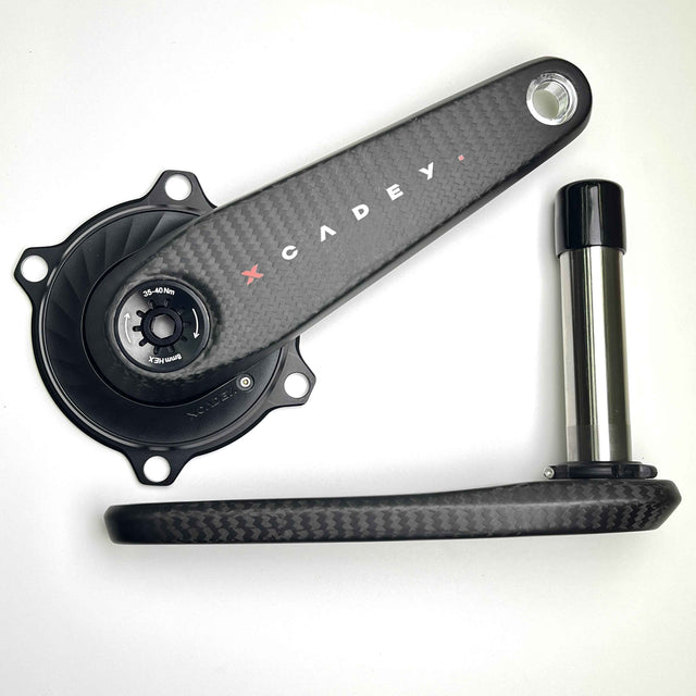 Xcadey Ventus Carbon Crank Arms with XPOWER Power Meter