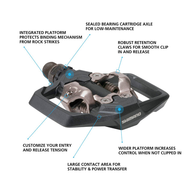 Shimano PD-ME700 SPD Trail Pedals