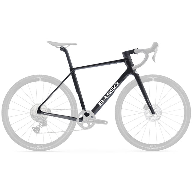 Basso Palta III Frameset – Carbon Chrome Black with Strato stem