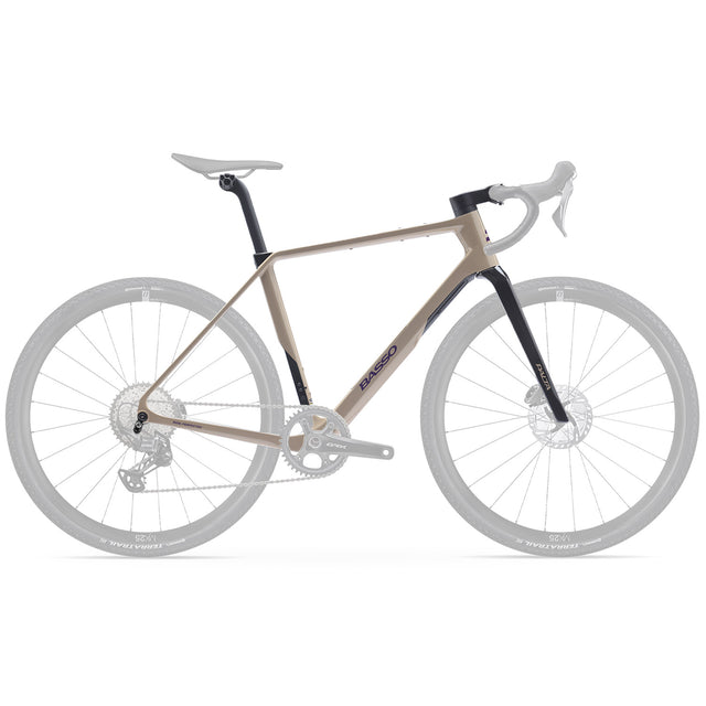 Basso Palta III Frameset – Purple Dust with Strato stem