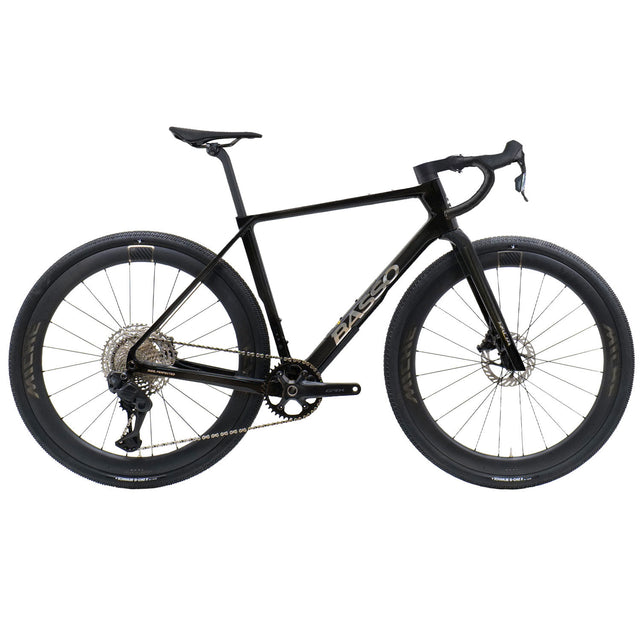 Basso Palta III GRX Di2 12x – Carbon Chrome Black